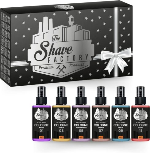 The Shave Factory - After Shave Cologne Giftset "01" - After Shave Ajándékcsomag 6x50ml