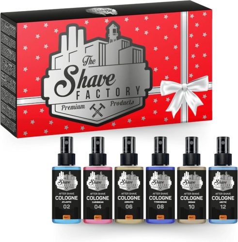 The Shave Factory - After Shave Cologne Giftset "02" - After Shave Ajándékcsomag 6x50ml