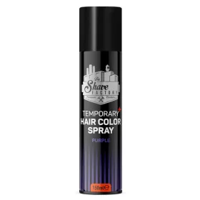   The Shave Factory - Temporary Hair Color Spray Purple - Színes Hajlakk 150ml (Lila)