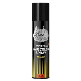   The Shave Factory - Temporary Hair Color Spray Yellow - Színes Hajlakk 150ml (Citromsárga)