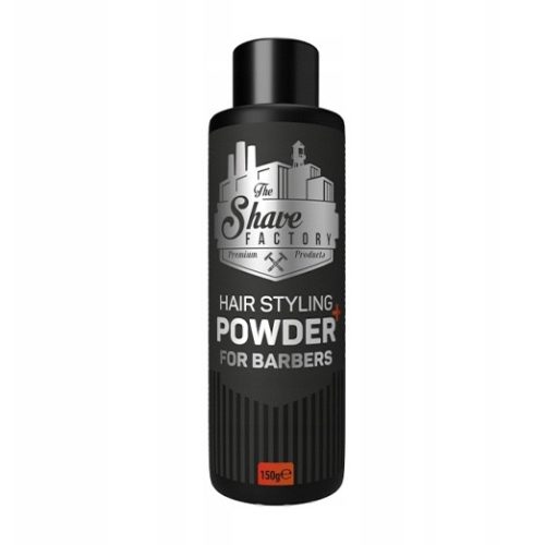 The Shave Factory - Hair Styling Powder Salon Size - Szalon Kiszerelésű Hajpor 150g