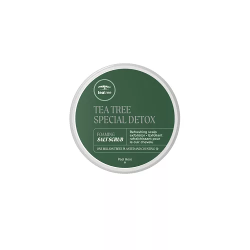 Paul Mitchell - Tea Tree Special Detox Foaming Salt Scrub - Detox Fejbőrradír 184g