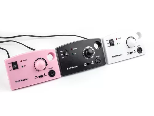 Műköröm csiszológép kezdők és otthoni felhasználók számára (25w, pink)