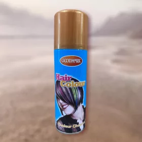Goodmark Hajszínező Spray/Színes Hajlakk - Arany-Barna