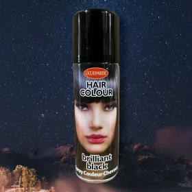 Goodmark Hajszínező Spray/Színes Hajlakk - Fekete