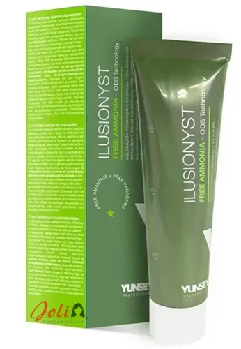 Yunsey Professional - Ilusionyst - Ammóniamentes Tartós Hajfesték 8/01 - Természetes hamvas világosszőke 100ml