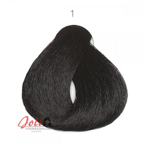 Yunsey Professional - Ilusionyst - Ammóniamentes Tartós Hajfesték 1/00 - Fekete 100ml