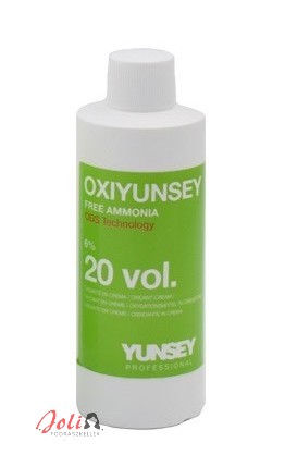 Yunsey Professional - Ammóniamentes Krémperoxid 6% 20 vol - 120 ml 