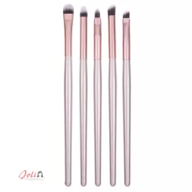 Smink ecset szett (5db, Rose Gold)