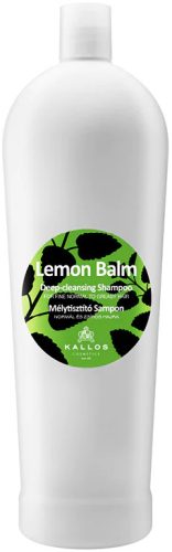 Kallos Lemon Balm Citromfüves Mélytisztító Sampon 1000 ml