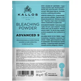Kallos szőkítőpor ADVANCED 9 35 gr
