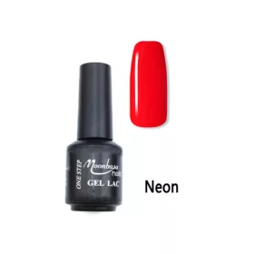 Moonbasa One Step gél lakk #279 diszkrét piros neon