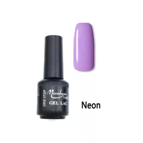 Moonbasa One Step gél lakk #283 pasztell lila neon