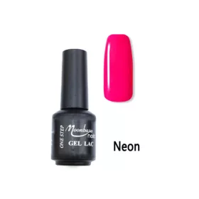Moonbasa One Step gél lakk #284 ciklamen neon