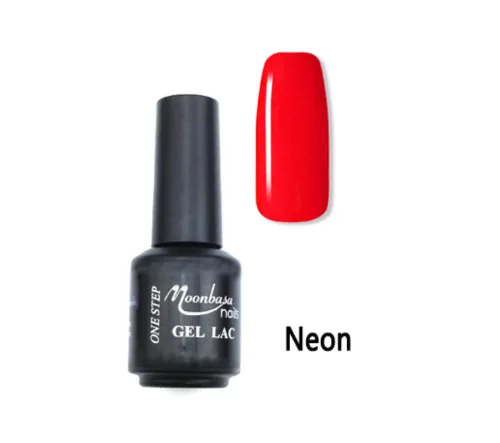 Moonbasa One Step gél lakk #284 ciklamen neon