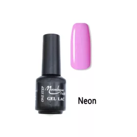 Moonbasa One Step gél lakk #285 halványlila neon