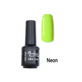 Moonbasa One Step gél lakk #286 pasztell zöld neon