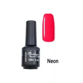Moonbasa One Step gél lakk 288 - Neon almapiros