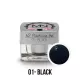Mystic Nails 3D Gyurma Zselé 01 Black (Fekete) 3,5g