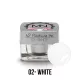 Mystic Nails 3D Gyurma Zselé 02 White (Fehér) 3,5g