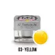 Mystic Nails 3D Gyurma Zselé 03 Yellow (Sárga) 3,5g