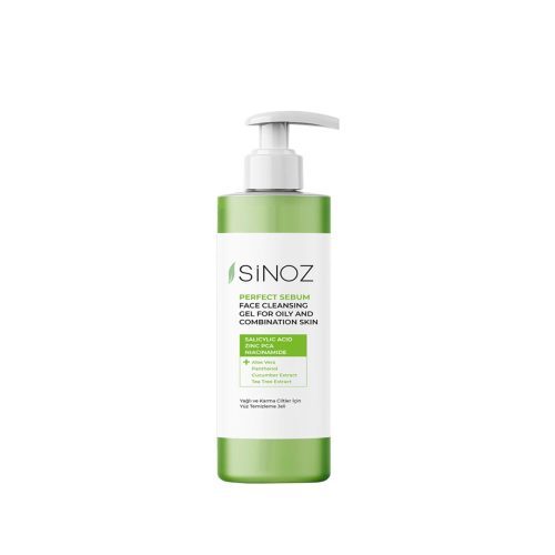 Sinoz - Perfect Sebum Face Cleansing Gel - Arctisztító Gél Kombinált és Zsíros Bőrre 400ml