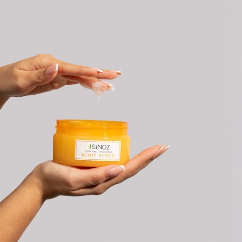 Sinoz - Body Scrub - Bőrradír Testre és Arcra - Vanília, 300g