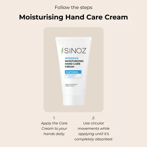 Sinoz - Intensive Moisurizing Hand Care Cream - Intenzív Hidratáló Kézkrém 50ml