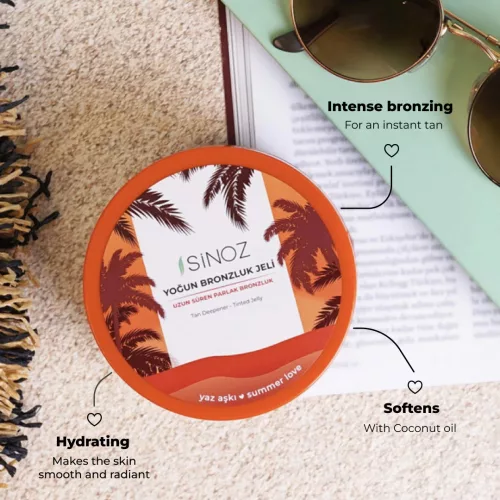 Sinoz - Intense Bronzing Gel - Intenzív Bronzosító Gél 200ml
