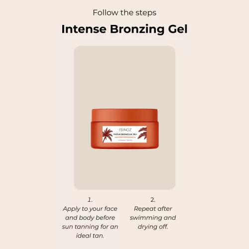 Sinoz - Intense Bronzing Gel - Intenzív Bronzosító Gél 200ml