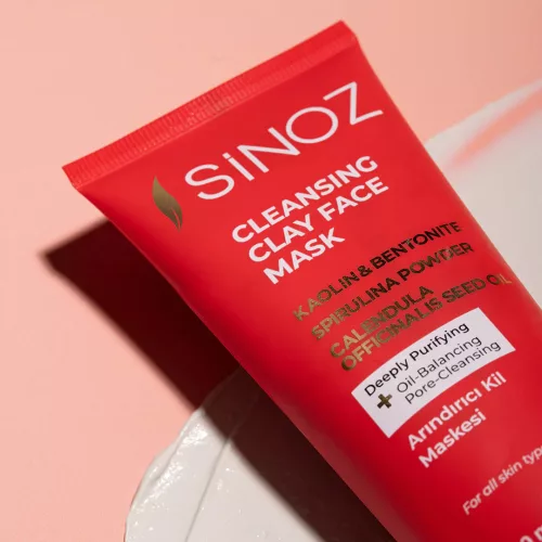 Sinoz - Cleansing Clay Face Mask - Tisztító Agyagos Arcmaszk 50ml