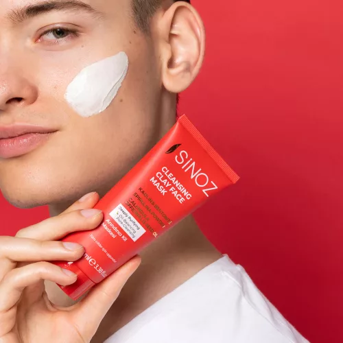 Sinoz - Cleansing Clay Face Mask - Tisztító Agyagos Arcmaszk 50ml
