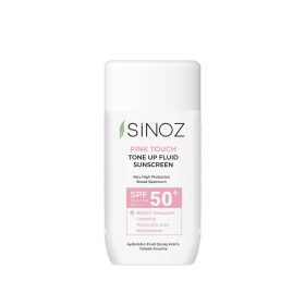   Sinoz PINK TOUCH Tone Up SPF50+ Sunscreen Fluid fényvédő folyadék 50ml
