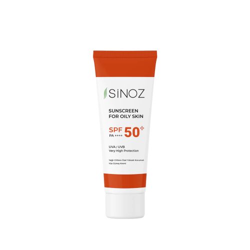 Sinoz - Sunscreen For Oily Skin - Napozókrém Zsíros Bőrre SPF50+ 50ml